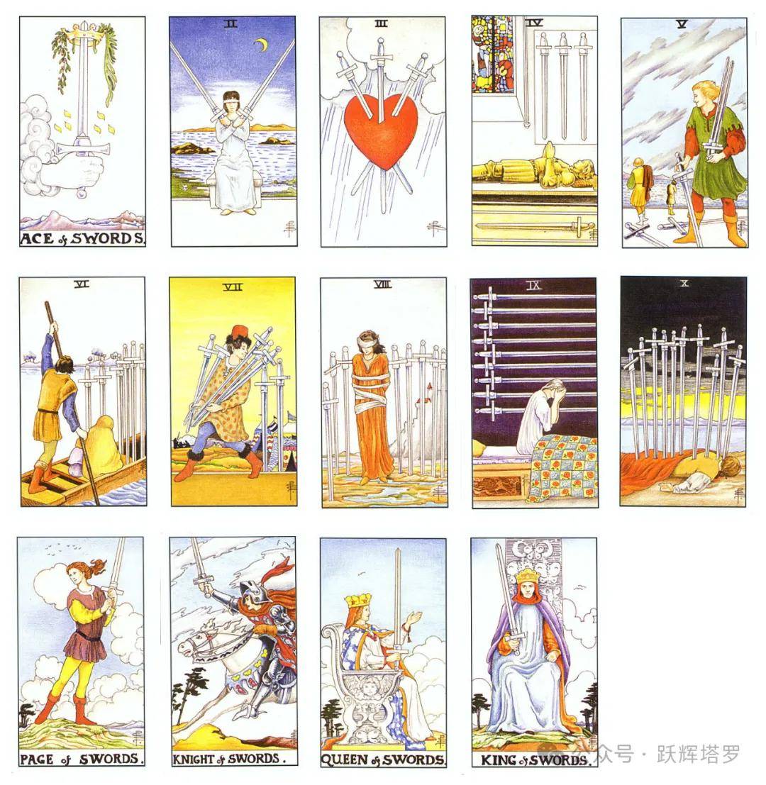 8张塔罗牌的结构 组成与差别开元棋牌网站塔罗教学科普：7(图2)